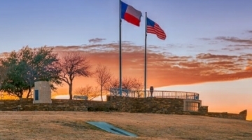 Monument in Frisco Texas