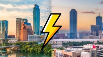 skylines of Dallas and Texas competing who is the best market for property investment