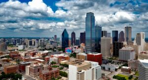 Photo of Dallas skyline for Dallas vs Austin real estate investment